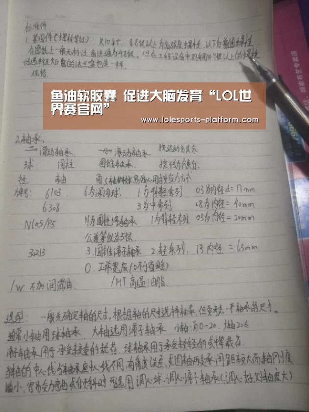 鱼油软胶囊 促进大脑发育“LOL世界赛官网”(图2) 全球总决赛官网